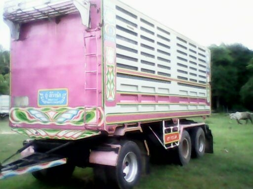 ขายลูกพ่วงดัมพ์อู่ซีทีทรัค 3 เพลาแท้ กระบะยาว 6.50 เมตร สูง 2.30 เมตร ปี 45 ทะเบียนพร้อม