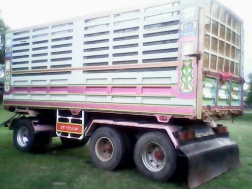 ขายลูกพ่วงดัมพ์อู่ซีทีทรัค 3 เพลาแท้ กระบะยาว 6.50 เมตร สูง 2.30 เมตร ปี 45 ทะเบียนพร้อม