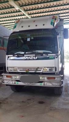 ขายรถสิบล้อตู้เปียก ISUZU FVM33MT เครื่อง 6HH1-195 แรง ปี 40 ช่วงยาว 6.20 เมตร