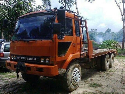 รถมิตซู 10 ล้อ ท้ายลาด  190 แรงม้า.  สนใจติดต่อ  081 - 6079515