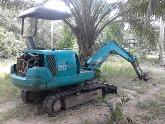 รถแบคโฮ KOMATSU PC20 - 7 สนใจติดต่อ 081 - 6079515 รถแบคโฮ KOMATSU PC20 - 7 สนใจติดต่อ 081 - 6079515