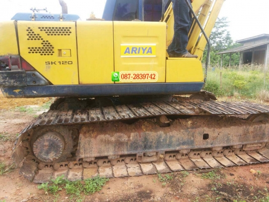 ขายคู่รถแบคโฮและรถบรรทุก KOBELCO SK120 MARK 3