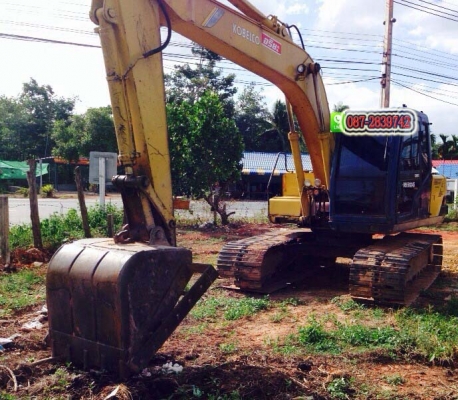 ขายคู่รถแบคโฮและรถบรรทุก KOBELCO SK120 MARK 3