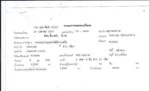 นิสสัน ยูดี PE230 แรง เกียร์ฟูลเล่อร์ อิลตัน