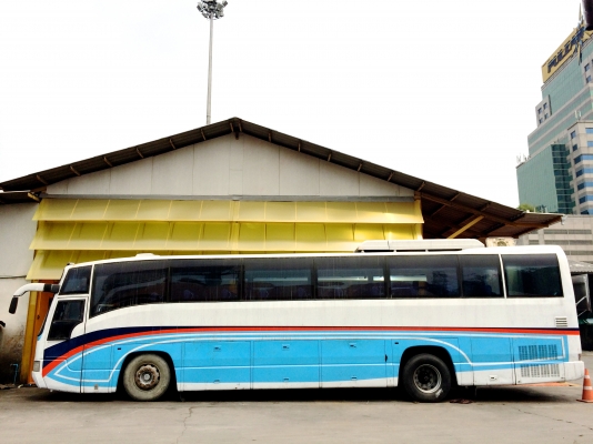 ขายรถบัส &quot;Scania K124ib ห้าง&quot; ตัวถังอู่พานทอง แอร์ Nippon Denso LD8