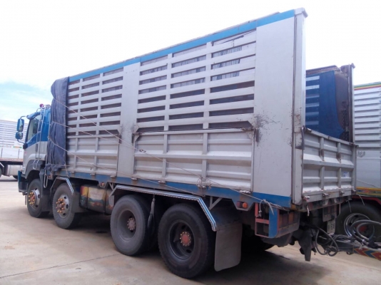 ขายรถ 24 ล้อพ่วงแม่-ลูกดัมพ์ ISUZU DECA 360 แรงม้า 2 คานหน้าปี 2553 ลูกสาม 3 คาน ราคา 2870000