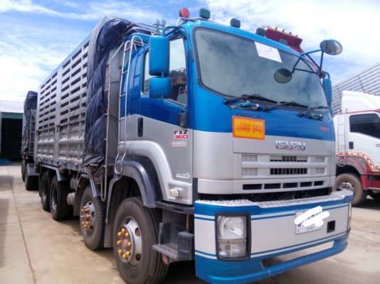ขายรถ 24 ล้อพ่วงแม่-ลูกดัมพ์ ISUZU DECA 360 แรงม้า 2 คานหน้าปี 2553 ลูกสาม 3 คาน ราคา 2870000