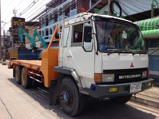 FUSO เทลเลอร์ แบคโฮ รุ่นใหม่ เบรคใหญ่ เพลาบุ๋ม