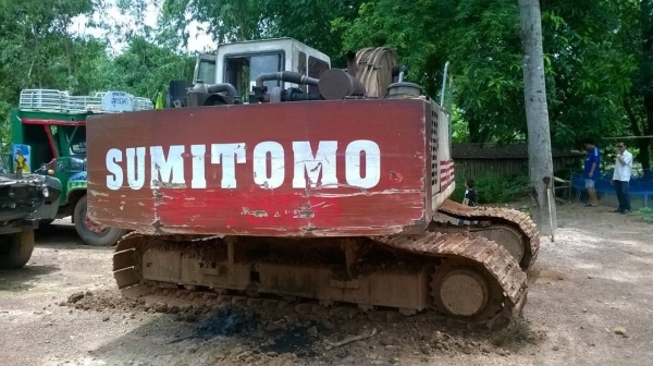 ขายแบคโฮ SUMITOMO สภาพพร้อมใช้งาน เปลี่ยนปั้มใหม่แกะกล่อง เอกสารใบอินวอยซ์ ราคาต่อรองได้ครับ