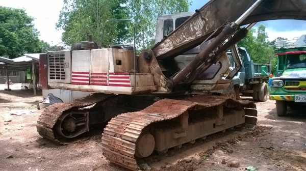 ขายแบคโฮ SUMITOMO สภาพพร้อมใช้งาน เปลี่ยนปั้มใหม่แกะกล่อง เอกสารใบอินวอยซ์ ราคาต่อรองได้ครับ