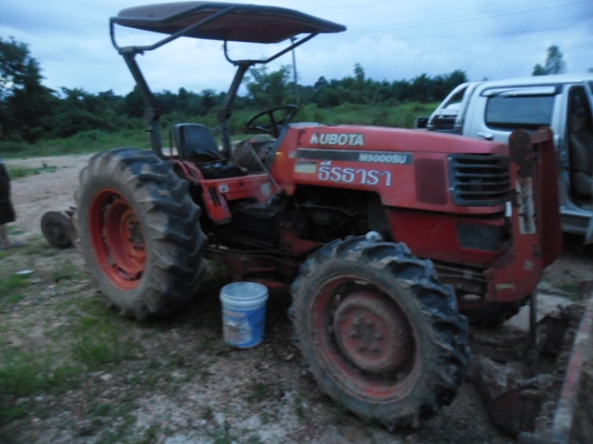 ขายถูกรถไถ KUBUTA M5000 เดิมๆ 2 เพลาเอกสารเล่มทะเบียน