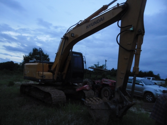 ขาย ดาวน์ก็ได้ดาวน์ 650,000 ผ่อนต่อ 700,000 รถแบคโฮ HYUDAI 160 LC  46xx ช.มเอกสารใบอินวอยล์ออกใหม่มือเดียว