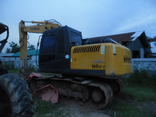 ขาย ดาวน์ก็ได้ดาวน์ 650,000 ผ่อนต่อ 700,000 รถแบคโฮ HYUDAI 160 LC  46xx ช.มเอกสารใบอินวอยล์ออกใหม่มือเดียว