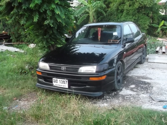 ขายtoyotaAE101ปี94สีสวยทำมาใหม่ชุดแต่งรอบคันภายในตัวนอก