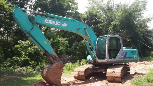 ขายรถขุดแบ็คโค KOBELCO200-6 MARK VI เอกสารพร้อม เครื่องดี ปั๊มแห้ง เอกสารอินวอยซ์  บูมดีเอวดี แอร์เย็น ปั๊มดี เดิม