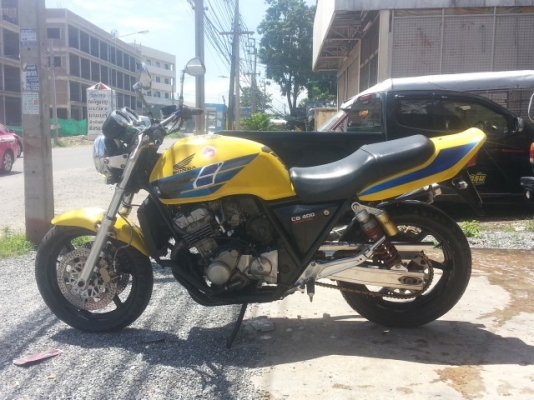 วุฒินนบุรี// ถุกที่สุดใน3โลก CB400sf ปี93 สภาพตามรูปเครื่องติดพร้อมใช้คับยางหน้าหลังพอได้