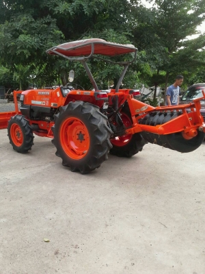 งามแท้ๆๆ..คูโบต้า L4508 มีใบดันหน้า พร้อมผานพรวน