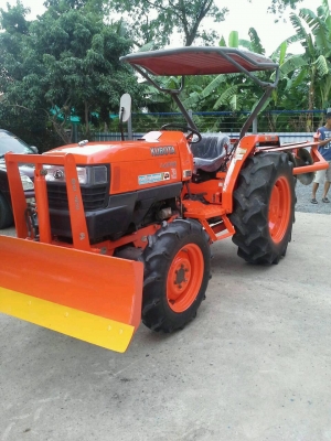 งามแท้ๆๆ..คูโบต้า L4508 มีใบดันหน้า พร้อมผานพรวน