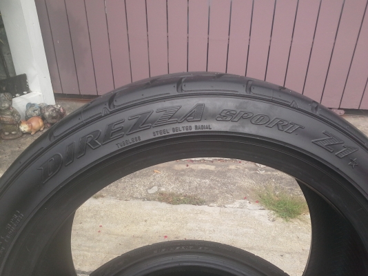 ยางซิ่ง Dunlop direzza sport Z1 ปี12 1ชุดสวยๆ(ปรับราคา10000) ยางซิ่ง Dunlop direzza sport Z1 ปี12 1ชุดสวยๆ(ปรับราคา10000)