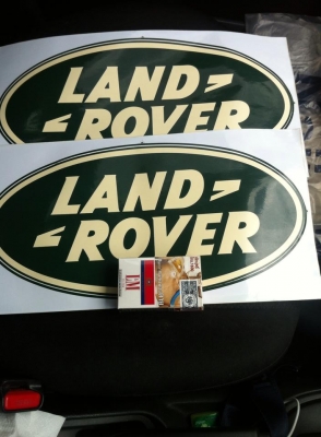 สติ๊กเกอร์แลนด์โรเวอร์ แปะข้างประตู่ 1 คุ่งานแท้ สติ๊กเกอร์แลนด์โรเวอร์ แปะข้างประตู่ 1 คุ่งานแท้