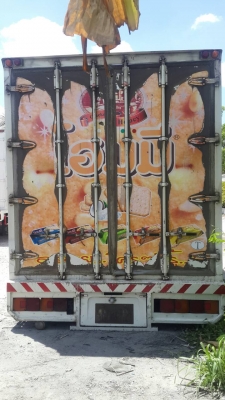 ขายตู้แห้งจากรถบรรทุก 10 ล้อ Hino Mega ขายตู้แห้งจากรถบรรทุก 10 ล้อ Hino Mega