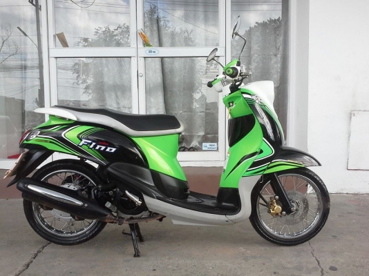 ขายถูก Yamaha Fino ปี 2555 ลายสปอร์ต รถสวย ดูดีมีสไตล์
