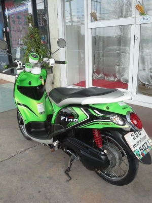 ขายถูก Yamaha Fino ปี 2555 ลายสปอร์ต รถสวย ดูดีมีสไตล์