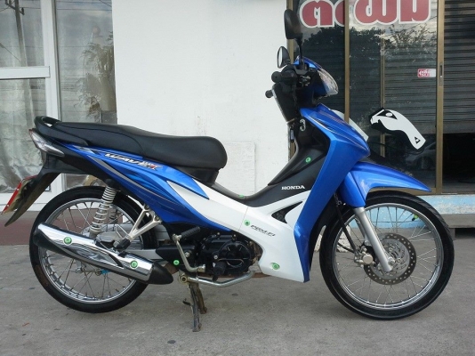 ราคาถูก รุ่นใหม่ล่าสุด Honda Wave 110 i ปี 2556 สีน้ำเงินขาว ราคาถูก รุ่นใหม่ล่าสุด Honda Wave 110 i ปี 2556 สีน้ำเงินขาว