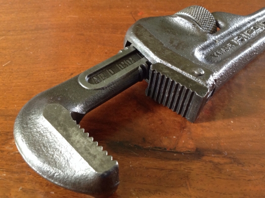 ขายคอม้าโบราณ RIDGID 14" ปี 1929 ขายคอม้าโบราณ RIDGID 14" ปี 1929