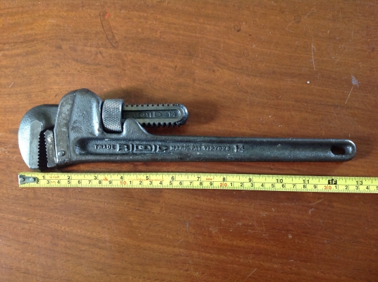 ขายคอม้าโบราณ RIDGID 14" ปี 1929