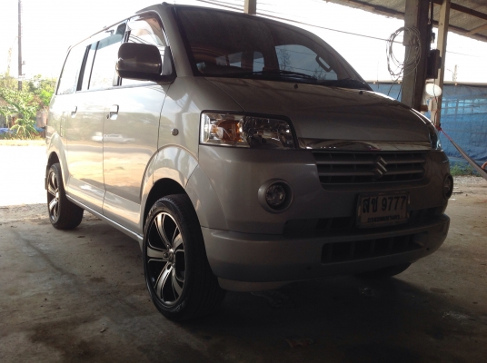 รถซูซูกิ APVเครื่อง3s fe autoแก๊สหัวฉีดแรงประหยัดกว่าเดิม E85ประหยัดสุด
