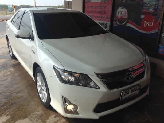 ขายรถบ้าน TOYOTA CAMRY hybrid 2.5 รุ่นTOP ปลายปี2012 (เจ้าของขายเอง) ติดต่อ 089-8368497