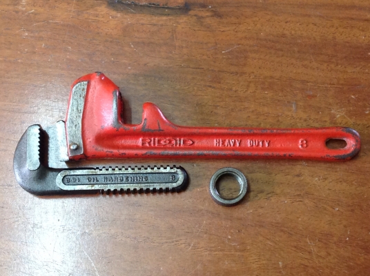 ขายประแจขันท่อ RIDGID HEAVY DUTY 8"