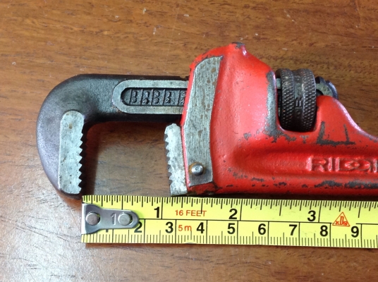 ขายประแจขันท่อ RIDGID HEAVY DUTY 8"