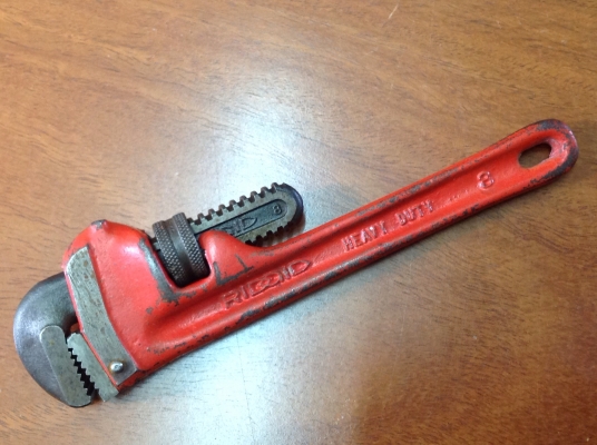 ขายประแจขันท่อ RIDGID HEAVY DUTY 8"