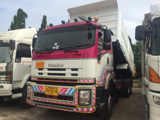 ISUZU DECA 360 hp กระบะดั้มต่อใหม่ มีระบบลากลูกดั้ม