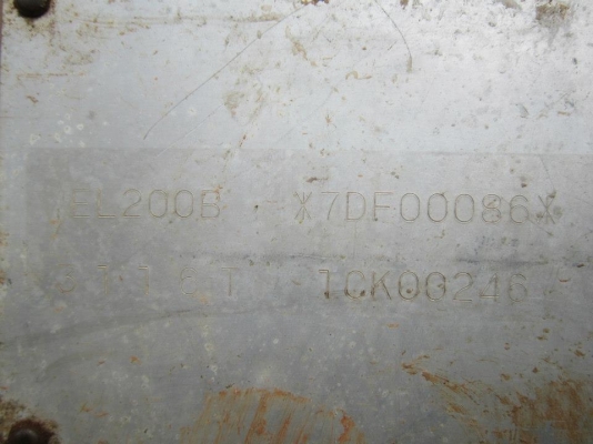 ขายแบคโฮ  CAT EL200B  เครื่อง CAT 3116