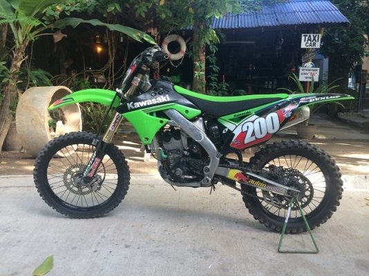 ขาย kawaski KXF 250 ปี 2010