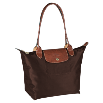 กระเป๋า Longchamp ของแท้ 100\% Le Pliage สี Chocolate หูยาว Size S ราคา 3900 บาท ค่าจัดส่ง 50 บาททั่วประเทศ