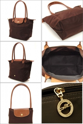 กระเป๋า Longchamp ของแท้ 100\% Le Pliage สี Chocolate หูยาว Size S ราคา 3900 บาท ค่าจัดส่ง 50 บาททั่วประเทศ
