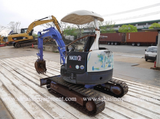 รถขุดมือสอง MM30CR-2 S/N E9G00730 บจก.สหสินอีควิปเม้นท์ โทร.081-5851880, 02-5168100-1 รถขุดมือสอง MM30CR-2 S/N E9G00730 บจก.สหสินอีควิปเม้นท์ โทร.081-5851880, 02-5168100-1