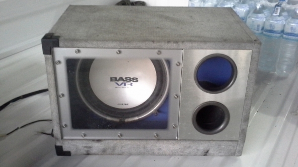 ตู้ซับพร้อมลำโพง 12" Alpine ต่อแอมป์ใช้งานได้เลย ตู้ซับพร้อมลำโพง 12" Alpine ต่อแอมป์ใช้งานได้เลย