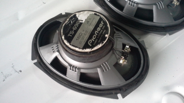 ลำโพง Pioneer 6x9 ขนา 160W แกนร่วมสามทาง  มือสองญี่ปุ่น