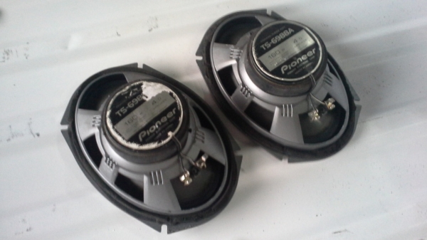 ลำโพง Pioneer 6x9 ขนา 160W แกนร่วมสามทาง  มือสองญี่ปุ่น