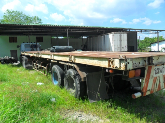 Hino FM3M หัวลาก พร้อมหางพี้นเรียบ 12 เมตร RCK