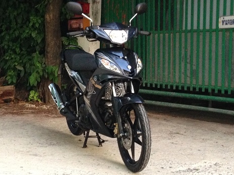 ขายไปแล้ว Sold Yamaha Spark 135i รุ่นปี ค.ศ. 2013 สี เทา-ดำ-น้ำตาล