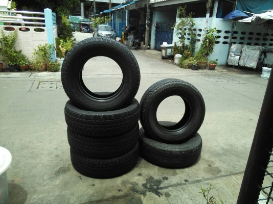 ขายยาง Yokohama 4 เส้น แถม Dunlop 2 เส้น