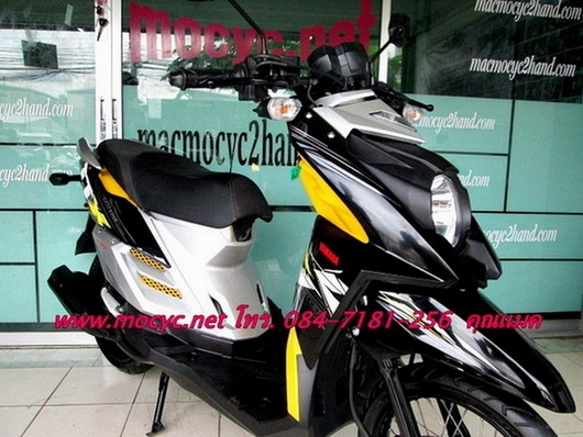 TTX  สีดำเหลือง ปี 55 ระบบหัวฉีด ประหยัดนํ้ามันขั้นเทพ  ของแถม 3 รายการ  26900