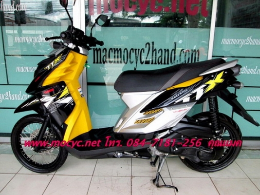 TTX  สีดำเหลือง ปี 55 ระบบหัวฉีด ประหยัดนํ้ามันขั้นเทพ  ของแถม 3 รายการ  26900