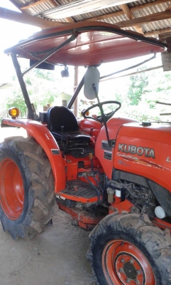 KUBOTA L3608 หาง6 โรตารี่ ใบดัน สภาพสวย มือเดว 3900 ชั่วโมง